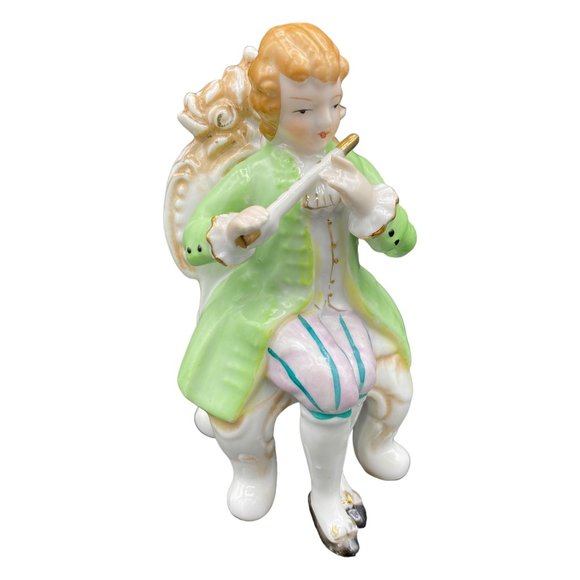 Vintage Hand Painted Andrea Victorian Figurine Q75A, Q75B - Picture 2 of 16